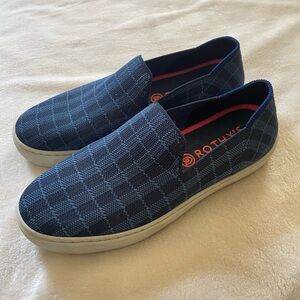 Rothy's Original Slip on Sneaker - Blue Plaid